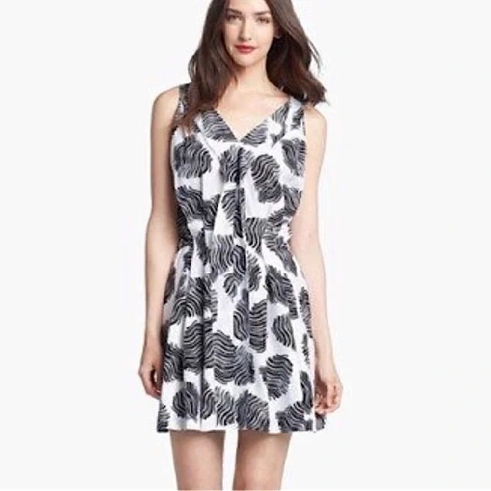 Diane Von Furstenberg Flutter Silk Dress